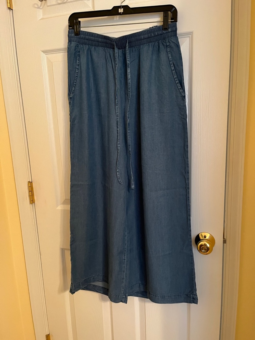 Workshop Republic Clothing Indigo Elastic-Waist Denim Pants